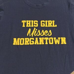WVU (Morgantown) t-shirt, size Small